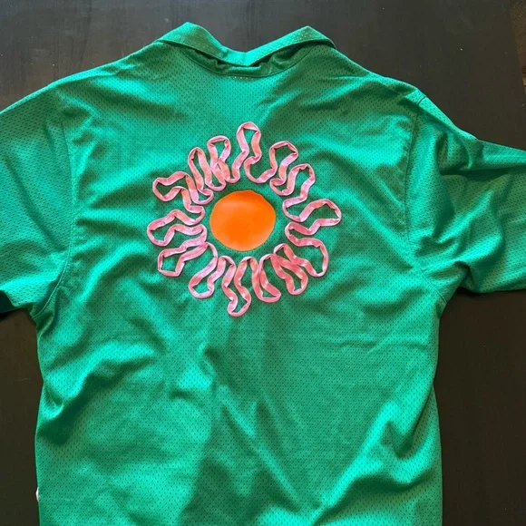 NWOT Nike Project Uphoria Floral Mesh Shirt - Picture 4 of 8